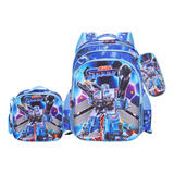 Kit Mochila Pu 3d