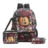 Kit Mochila Roblox De Costas (mochila + Lancheira + Estojo)