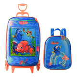 Kit Mochila Roda Tripla