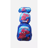 Kit Mochila Rodas Homem Aranha 3d