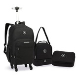Kit Mochila Rodinha 360