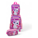 Kit Mochila Rodinha Escolar