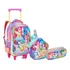 Kit Mochila Rodinha Feminino Infantil Menino Grande Com Alça