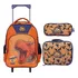 Kit Mochila Rodinha Lancheira Estojo Lost World Yins Ys42188
