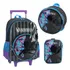 Kit Mochila Rodinha Lancheira Estojo Wandinha Up4you Luxcel