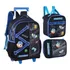 Kit Mochila Rodinha Lancheira Estojo Youtuber Brancoala