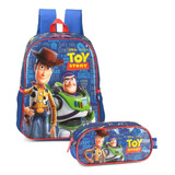 Kit Mochila Toy Story Escolar Infantil