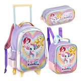 Kit Mochila Unicornio Infantil
