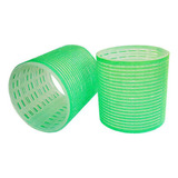 Kit Modelador De Cachos Extra Grande 60mm C  6 Un Marco Boni Cor Verde