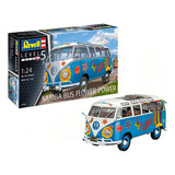 Kit Modelo Volkswagen Samba Bus T1 Flower Power 1 24 Revell