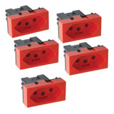 Kit Modulo Tomada 2p