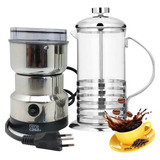 Kit Moedor De Café Triturador De Sementes Cafeteira 600ml