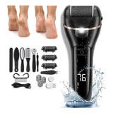 Kit Moedor De Pés Automático Recarregável Usb Lixa De Pé