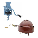 Kit Moinho Manual Café Botimetal N3 Torrador Café Bola N4