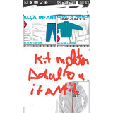 Kit Molde Blusa Adulto E Conjunto Moleton Infantil Por Email
