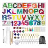 Kit Molde Silicone Alfabeto Letra Numero