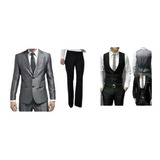 Kit Moldes Blazer camisa colete calca Ad E Inf Por Correios