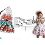 Kit Moldes Vestidos Inf Tam 1 Ao 16 Em Pdf E Corel Por Email