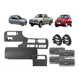 Kit Moldura Acabam Painel Telas Difusores Parati G3 04 05