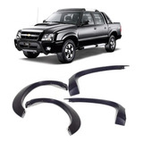 Kit Moldura Caixa Roda S10 2 8 Rodeio Cab Dupla 4x4 4p 2011