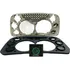 Kit Moldura Cinza/preta Painel Mb 712c/914c/1214/1215c/1620