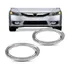 Kit Moldura Copo Milha Cromado New Civic 2010 Par Gc2005