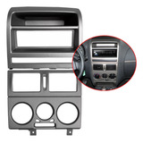 Kit Moldura Radio Cinza