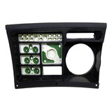 Kit Moldura Tampa Placa Painel Caminhão P Scan 113 124