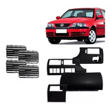 Kit Molduras Painel Telas Difusor Gol Parati Saveiro G3