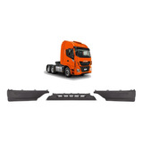 Kit Molduras Spoiler Parachoque Stralis Hi Way 3 Partes