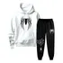 Kit Moletom E Calça Spider Web Coração Aranha Kit Estiloso