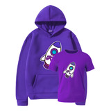Kit Moletom Roxo Katlen
