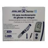 Kit Monitor De Glicose Completo Injex Sens Ii 50 Tiras