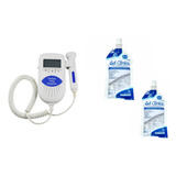 Kit Monitor Doppler Digital Pré Natal 2 Unidades De Gel
