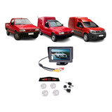 Kit Monitor Fixo Sensor E Câmera Fiorino