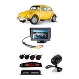 Kit Monitor Fixo Sensor E Câmera Fusca