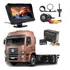 Kit Monitor Lcd 4.3 Com Câmera De Ré 24v Caminhão Onibus Van