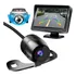 Kit Monitor Lcd 4.3 Polegadas + Câmera De Ré Automotivo Hd