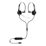 Kit Monitoramento Call Center Headset Usb