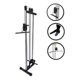 Kit Mono Cross Over Parede Com 3 Puxadores Academia Fitness