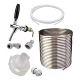 Kit Montagem Chopeira Heineken Barril 5l Serpentina Torneira