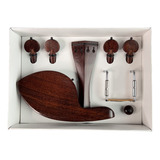 Kit Montagem Violino Tamarindo Hill Guarneri Heart Black 4 4