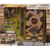 Kit Montar Tanque De Guerra T80 New Ray 1 32