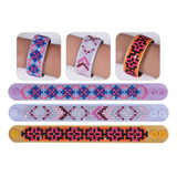 Kit Monte A Sua Pulseira Diamante Infantil Artesanato Strass