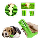 Kit Mordedor Anti Tártaro Pet Cachorro Cão Pasta Menta