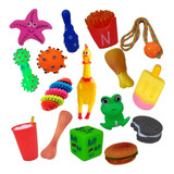 Kit Mordedor Pet 8 Brinquedos De Borracha Para Cães Cachorro