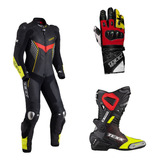 Kit Moto Texx Pista Macacão 1