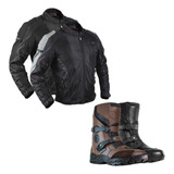 Kit Motociclista Jaqueta Saga