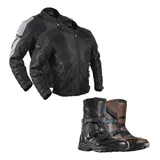 Kit Motoqueiro Jaqueta Saga