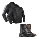 Kit Motoqueiro Jaqueta Saga